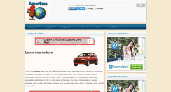Desktop Screenshot of location-voiture.americas-fr.com