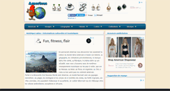 Desktop Screenshot of americas-fr.com