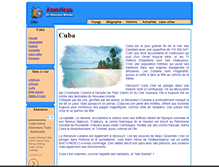 Tablet Screenshot of cuba.americas-fr.com